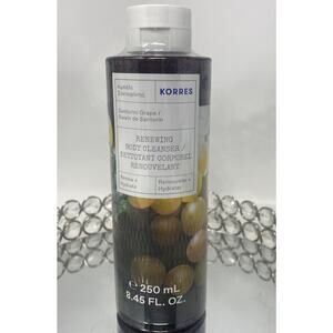 Korres Renewing Body Cleanser Wash 8.45 oz Santorini Grape NEW/SEALED